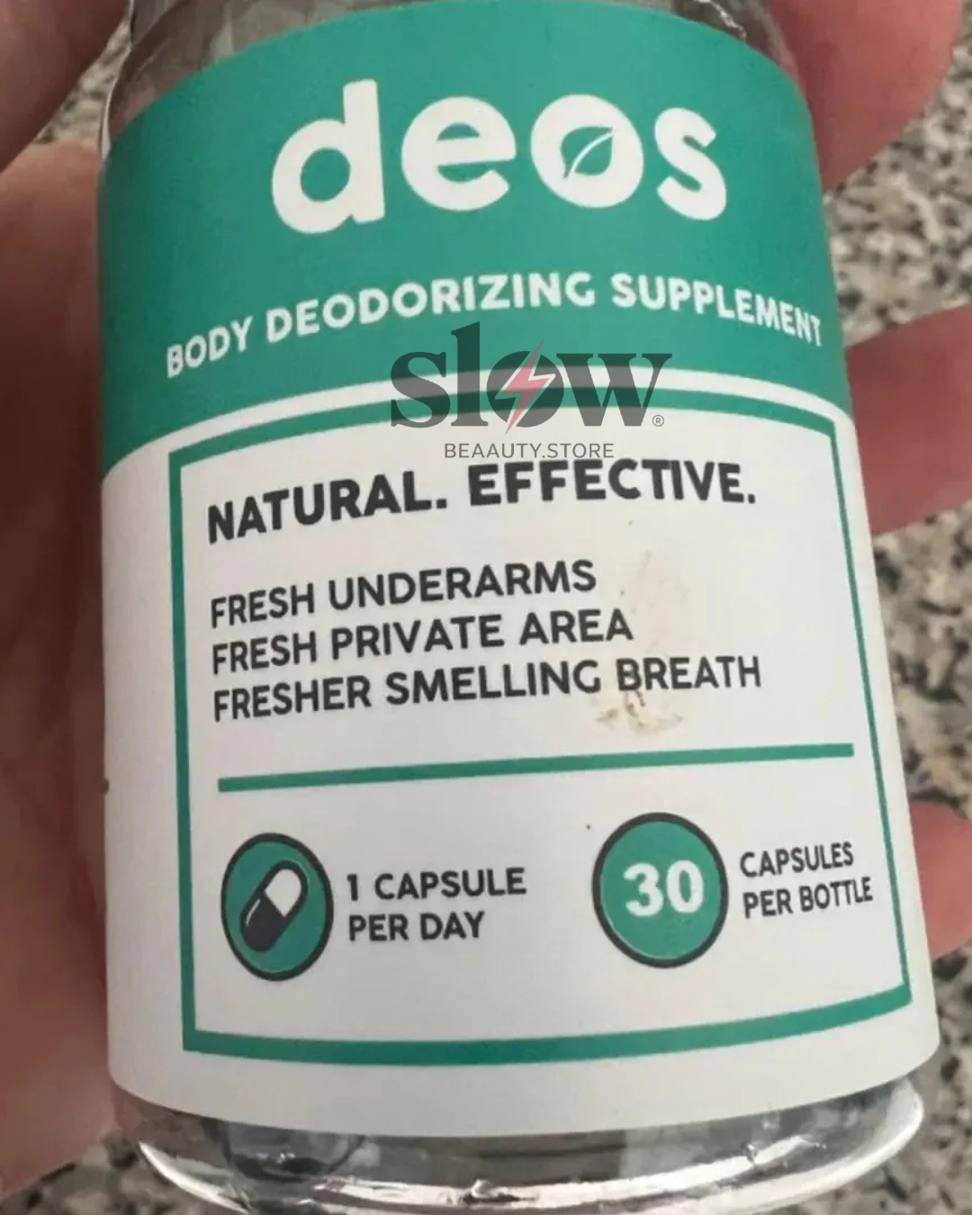 Deos Capsula Desodorantes y Aromaticos para uso Interno